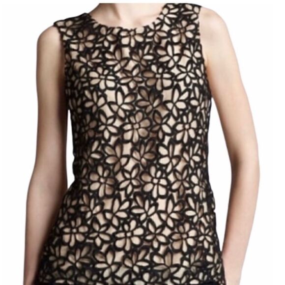 Neiman Marcus Lela Rose for Target NEW women's Guipure lace blouse silk blend XS - Picture 7 of 7